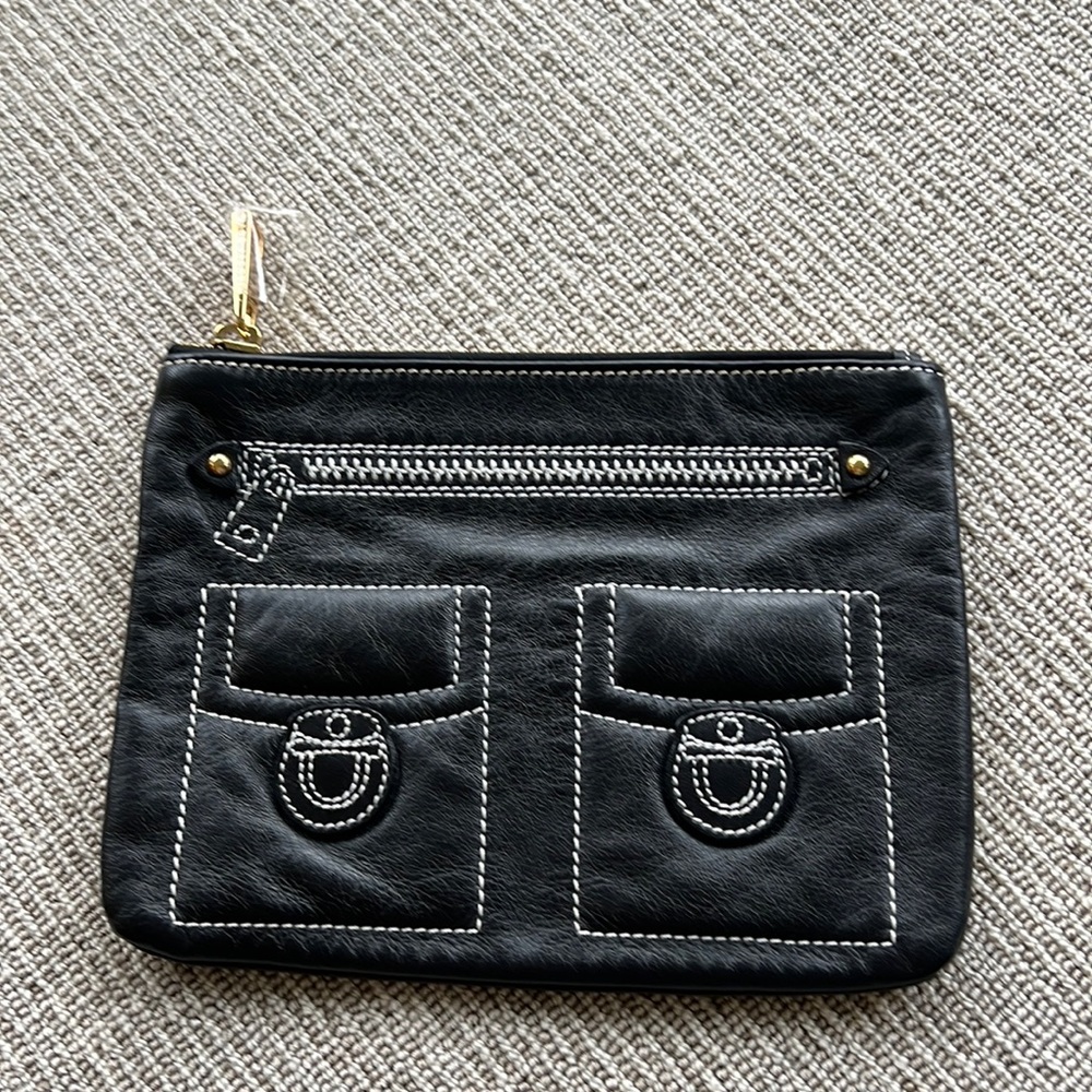 Marc Jacobs zippered clutch bag.   Never used